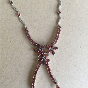 11 Carat Garnet Necklace